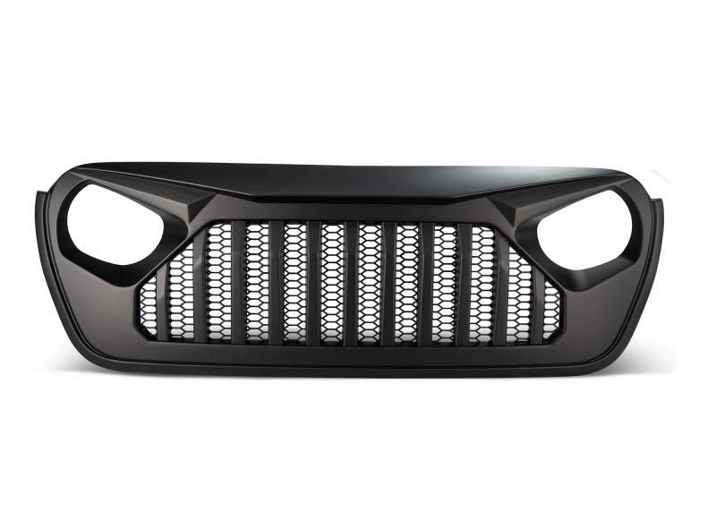 Jeep Wrangler JL Grill - DV8 Offroad - Angry - Black - `18-`27